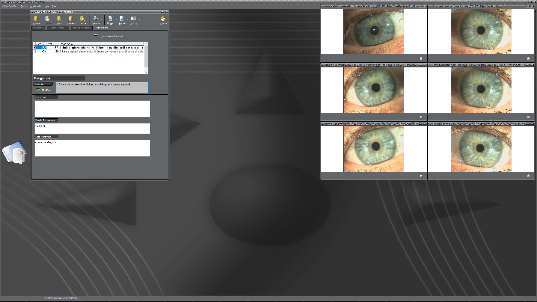EyeTech Analisi Grafica